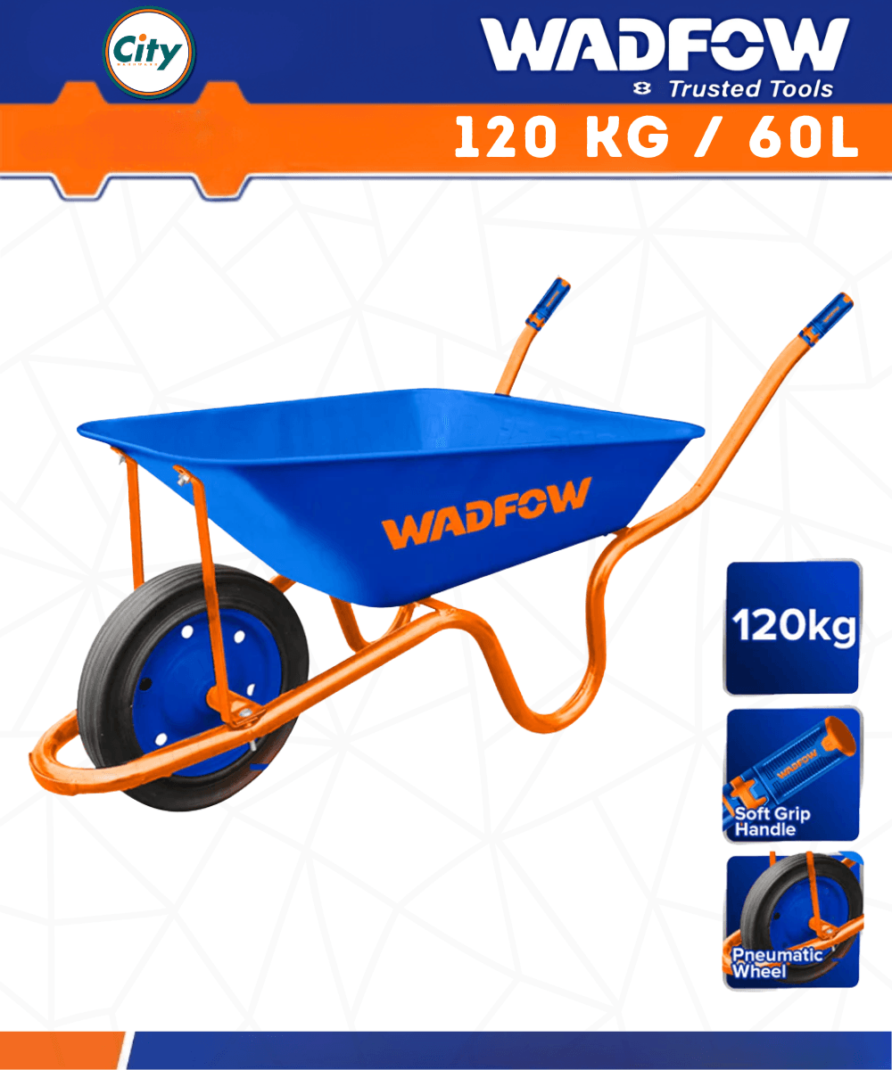 ১২০ কেজি লোড ক্যাপাসিটি ঠেলাগাড়ি WADFOW WWB3F02