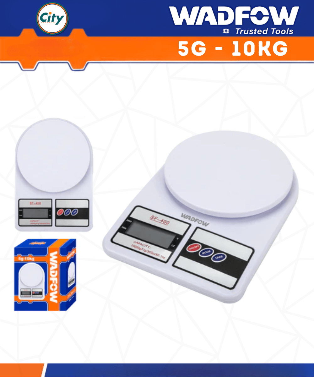 ৫ গ্রাম - ১০ কেজি ইলেকট্রনিক কিচেন স্কেল WADFOW WKE1502
