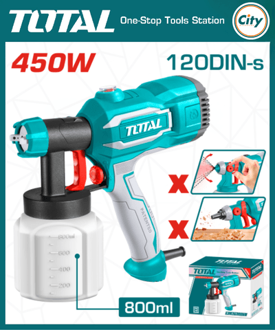 ৪৫০ ওয়াট 850ml ইলেকট্রিক স্প্রে গান মেশিন TOTAL TT3506_img_0