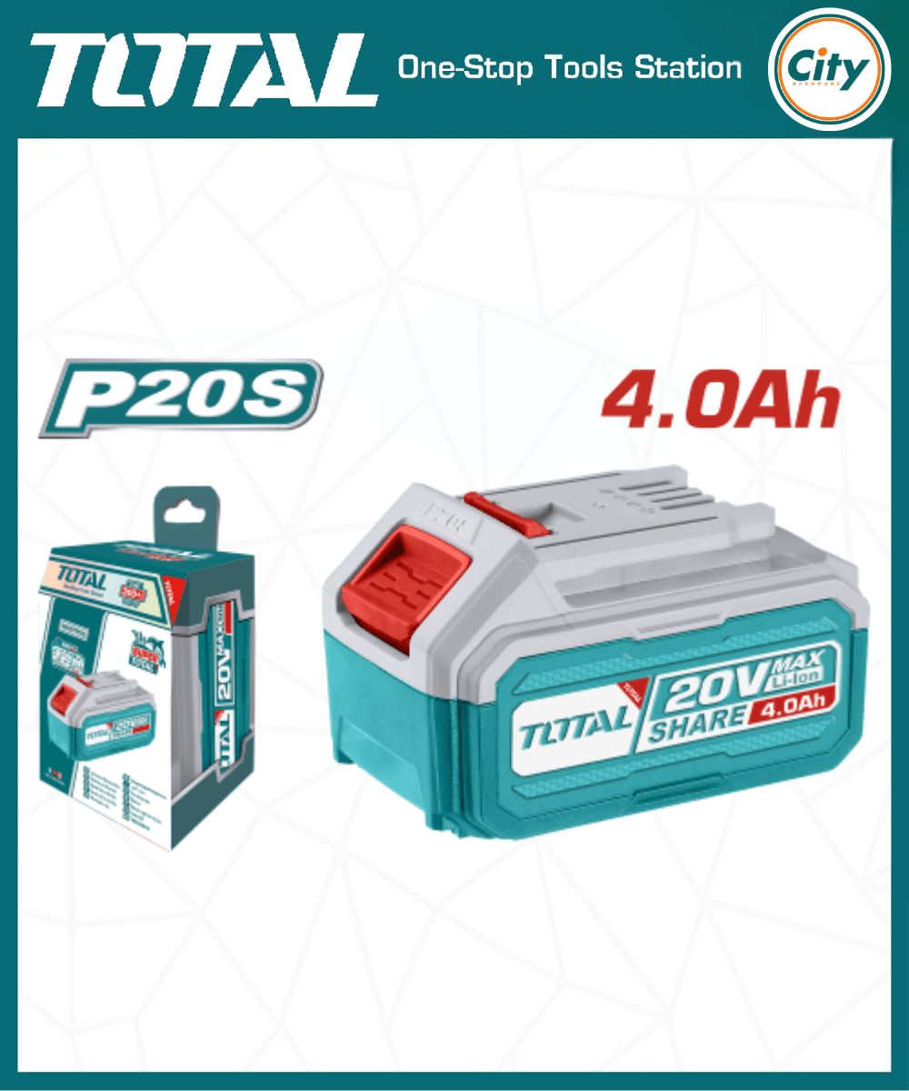 20v লিথিয়াম আয়ন 4.0Ah ব্যাটারি TOTAL TFBLI2002