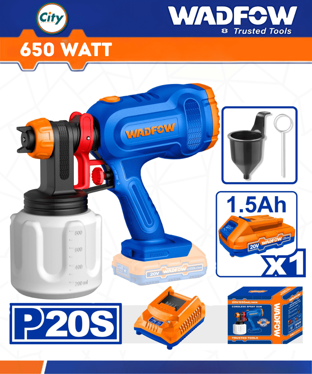২০ ভোল্ট কর্ডলেস স্প্রে গান মেশিন WADFOW WSU30662