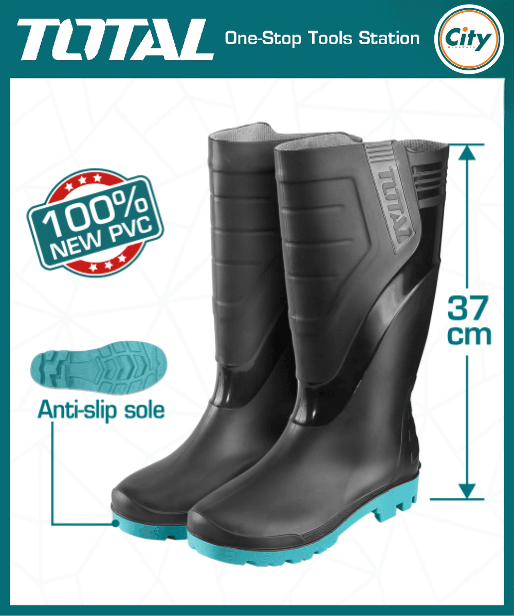 অ্যান্টি স্লিপ রেইন বুট ৪০, ৪১ বা ৪২ সাইজের TOTAL TSP302LAB