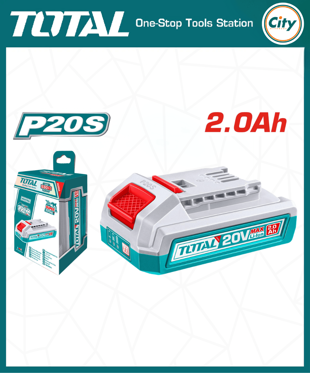 20v লিথিয়াম আয়ন 2.0Ah ব্যাটারি TOTAL TFBLI2001