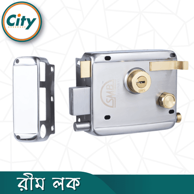 অটো লক সুরক্ষা লক স্টেইনলেস স্টিলের হেভি রিম লক প্রধান দরজার জন্য লক অনেক চাবির সাথে দরজার লক_img_1
