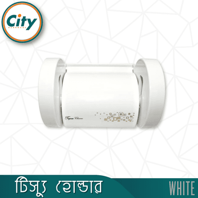 টিস্যু হোল্ডার সাদা রঙের দেয়ালের মাউন্ট টয়লেট টিস্যু পেপার হোল্ডার_img_2