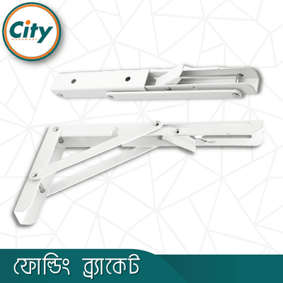 ১ সেট (২ পিস) শেল্ফ ব্রাকেট ওয়াল মাউন্ট করা ব্র্যাকেট অ্যাডজাস্টেবল টেবিল সাপোর্ট ৯০ ডিগ্রি ফোল্ডিং ওয়াল শেল্ফ সাদা বিভিন্ন সাইজের_img_2