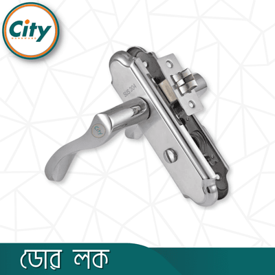 চাবিহীন লক টয়লেট ডোর লক বাথরুমের ডোর লক একক জিহ্বা হ্যান্ডেল লক সর্বজনীন ধরণের দরজার লক Door Lock_img_1