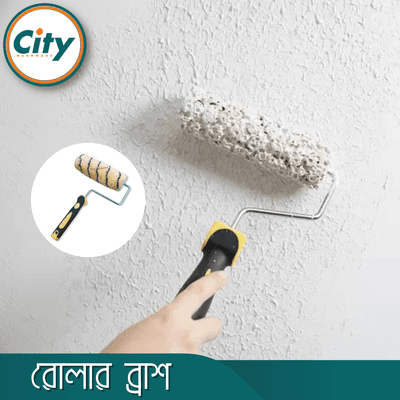 ৯ ইঞ্চি পেইন্ট রোলার ব্রাশ ওয়াল পেইন্টিং সুতা রোলার ব্রাশ ১ সেট_img_6