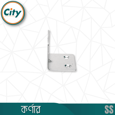 ৫ পিস স্টেইনলেস স্টিলের কর্নার ব্রেস অ্যাঙ্গেল ব্র্যাকেট সিলভার টোন_img_5