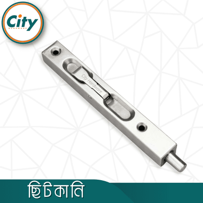 ৮ ইঞ্চি স্টেইনলেস স্টিল ফ্লাশ মাউন্ট টাওয়ার বোল্ট কনসিল ছিটকানি ফোল্ডিং ডোর বোল্ট সিলভার রঙের_img_2