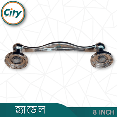 ৮ ইঞ্চি দরজার হ্যান্ডেল নিকেল পালিশ করা দরজার হাতল কাঠের দরজার হ্যান্ডেল_img_3