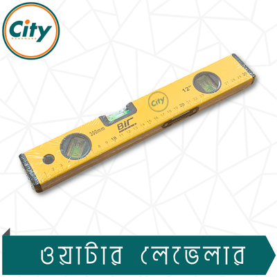 ১২ ইঞ্চি ওয়াটার লেভেল পরিমাপ করা ওয়াটার লেভেলার রুলার উচ্চ নির্ভুলতার স্প্রিট বাবল স্তর ও চৌম্বকীয় প্লেট সহ_img_3