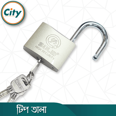 ১ পিস হাই সিকিউরিটি টিপ তালা ৩ চাবির তালা হেভি ডিউটি লক কীড প্যাডলক ৬৩/৫০/৩২ সাইজের_img_7