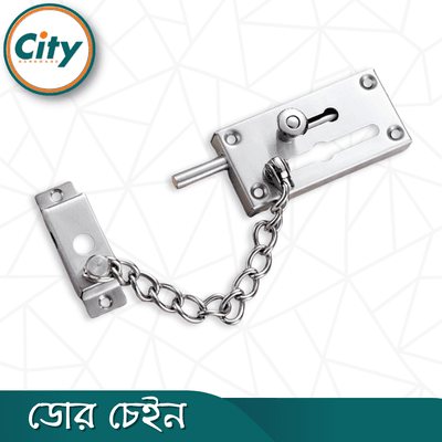স্টেইনলেস স্টিলের ডোর চেইন বোল্ট সহ টপ সিকিউরিটি কাঠের দরজার লক বিভিন্ন রঙের ডোর চেইন_img_6