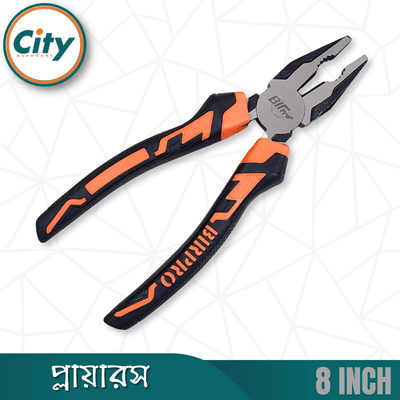 ৮ ইঞ্চি কম্বিনেশন প্লায়ারস প্রো কুয়ালিটি কালো নিকেল ক্রোমিয়াম স্টিলের পেশাদার মানের হেভি প্লাস_img_2