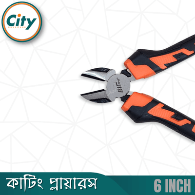 ৬ ইঞ্চি কাটিং প্লায়ারস প্রো কুয়ালিটি কালো নিকেল ক্রোমিয়াম স্টিলের পেশাদার মানের হেভি কাটিং প্লাস_img_4