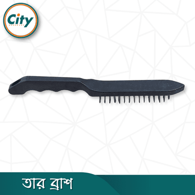 প্লাস্টিকের হ্যান্ডেল সহ তার ব্রাশ কার্বন স্টিলের তারের ব্রাশ সাধারন মানের_img_5