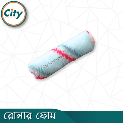 ৫ পিস ৪ ইঞ্চি পেইন্ট রোলার ব্রাশ ফোম ওয়াল পেইন্টিং সুতা রোলার ফোম_img_1
