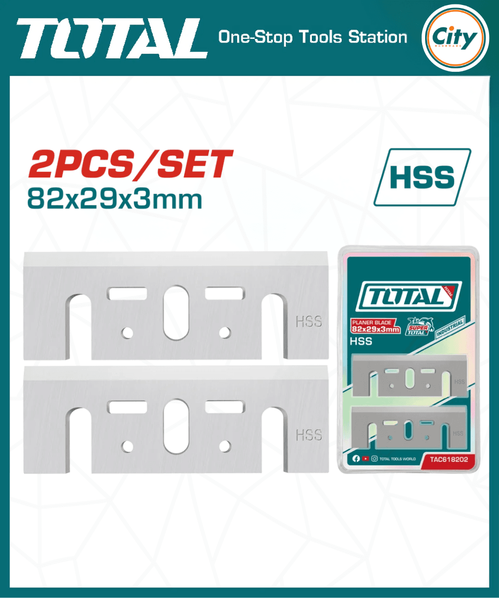প্রিমিয়াম প্লানার প্লেড TOTAL TAC618202