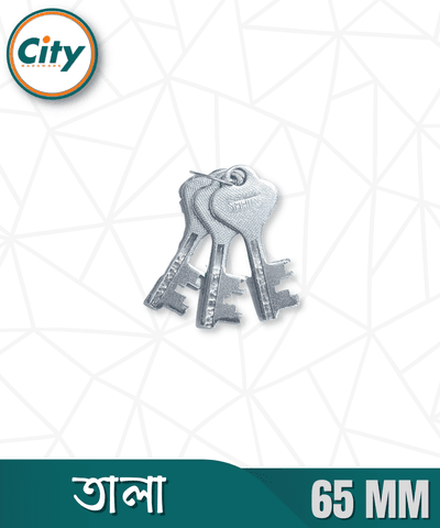৬৫মিমি ৭ লিভার ডুয়াল লকিং শামস স্ট্রং প্যাডলক ৩ টি চাবি সহ তালা_img_5