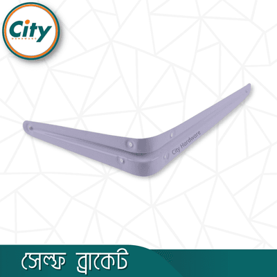 ২ পিস ওয়াল মাউন্ট শেল্ফ ব্রাকেট ওয়াল র্যাক এল ক্লাম্প_img_4