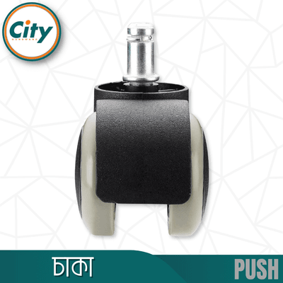 ৫ পিস সেট চেয়ার চাকা হেভী হোম অফিস কম্পিউটার চেয়ারের জন্য পুশ সিস্টেমের হুইল_img_3