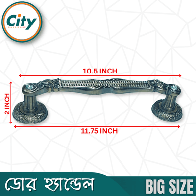 বড় আকারের ডোর হ্যান্ডেল ইউরোপীয় রেট্রো ডোর হ্যান্ডেল এন্টিক ভিনটেজ ডোর পুলস বিলাসবহুল কাঠের দরজার জন্য_img_6