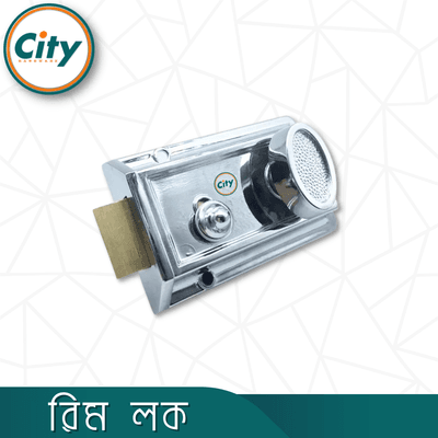 অটো লক রিম লক ডেডবোল্ট সিকিউরিটি লক লাচ লক কাঠের দরজার জন্য সিলভার রঙের দরজার লক_img_3