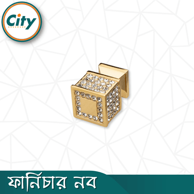 ১ পিস প্রিমিয়াম কুয়ালিটি লাক্সারি ফার্নিচার নব স্কয়ার শেপ ক্রিস্টাল নব ক্যাবিনেটের ড্রয়ার নব বাড়ি অফিস চেস্ট ক্যাবিনেটের জন্য গোল্ডেন_img_2