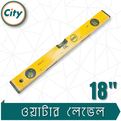 ১৮ ইঞ্চি ওয়াটার লেভেল পরিমাপ করা ওয়াটার লেভেলার রুলার উচ্চ নির্ভুলতার স্প্রিট বাবল স্তর ও চৌম্বকীয় প্লেট সহ_img_2
