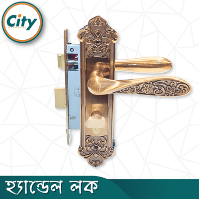 প্রিমিয়াম কুয়ালিটি ছোট আকারের হ্যান্ডেল লক নব সহ ভিতরের রুমের জন্য সিএফ রঙের দরজার লক Door Lock_img_3