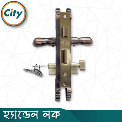 প্রিমিয়াম কুয়ালিটি ছোট আকারের হ্যান্ডেল লক নব সহ ভিতরের রুমের জন্য অ্যান্টিক রঙের দরজার লক Door Lock_img_4