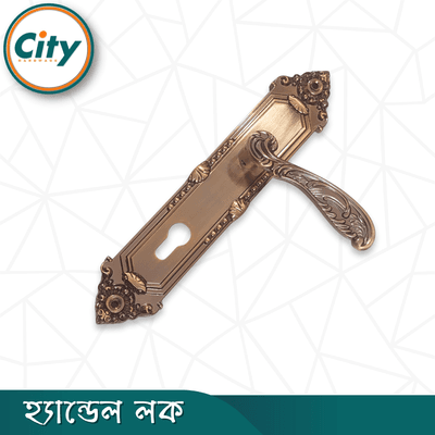 সি এফ রঙের ডোর লক উচ্চ সুরক্ষার স্ট্যান্ডার্ড সাইজের হ্যান্ডেল লক প্রধান দরজার লক Door Lock_img_4
