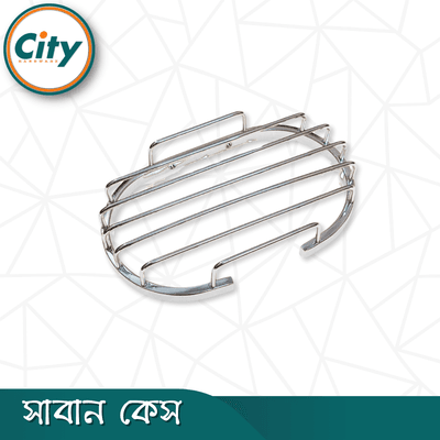 আধুনিক শপ কেস ডিম্বাকার আকৃতির ক্রোম ফিনিস করা ওয়াল মাউন্টেবল সাবান কেস_img_3